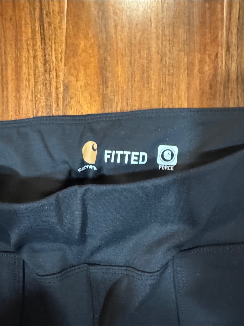 Carhartt Women's Black Workwear Stretch Jumpsuit Pants - Picture 4 of 5